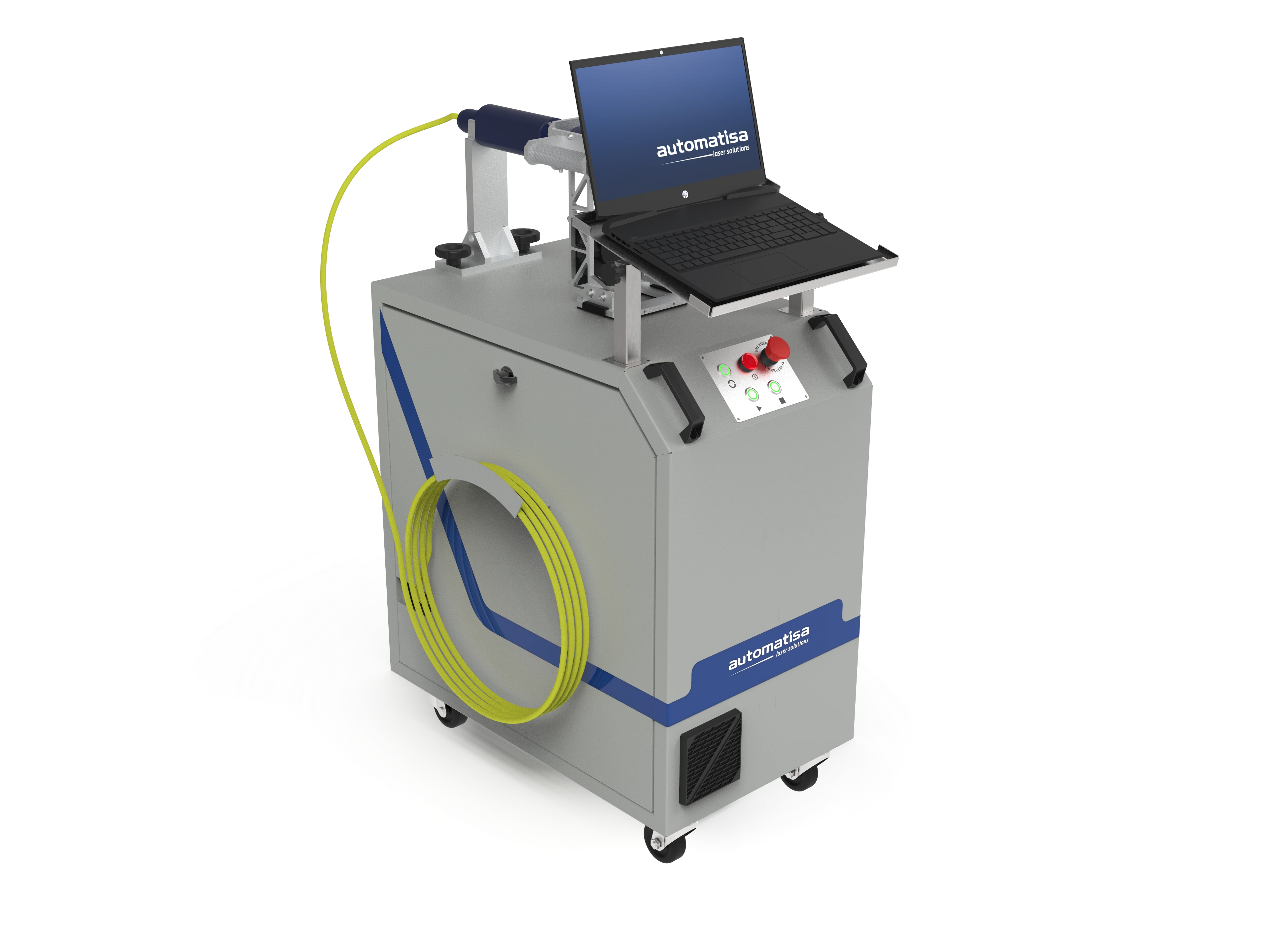 ID Laser Fiber Móvel